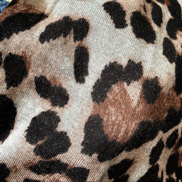 π PAPAYA BLACK LEOPARD PRINT KNIT JUMPER! - Picture 7 of 9